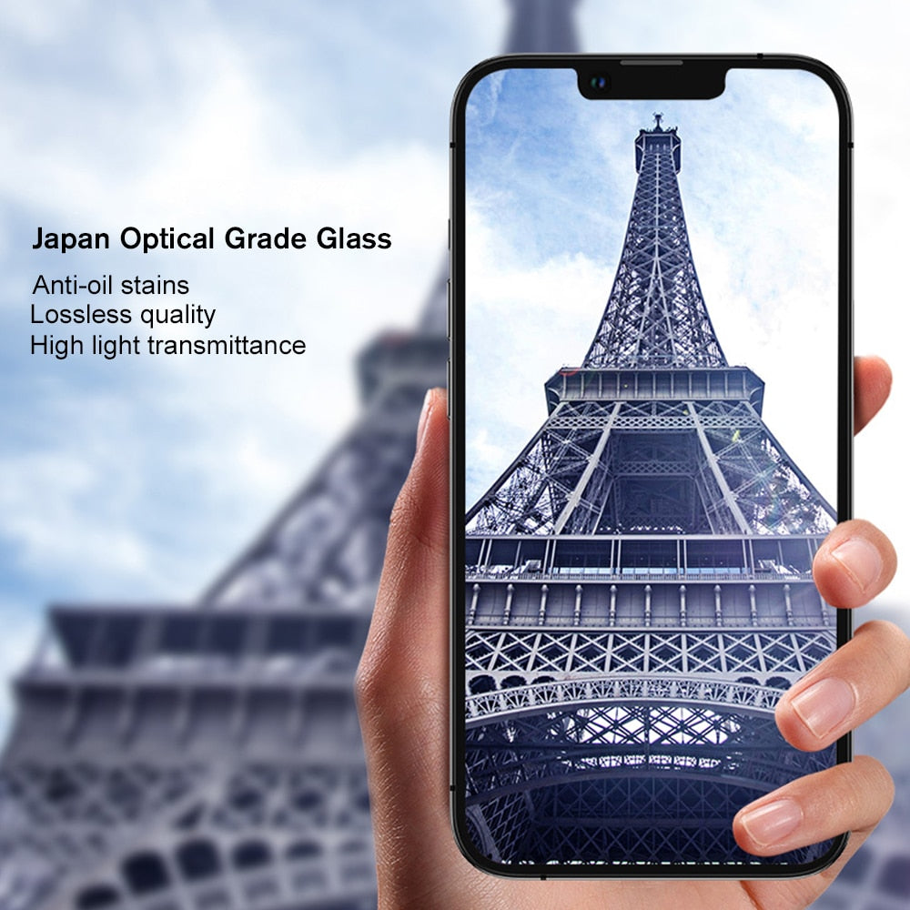 Tempered Glass Camer9D Curved Colourfula Protector Cover For iPhone 13Mini i Phone 13 Mini i13 Case iPhone13 2021 Coque Fundas